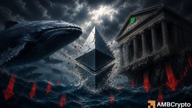 $396 mln ETH moves: Are Ethereum whales preparing for another sell-off?