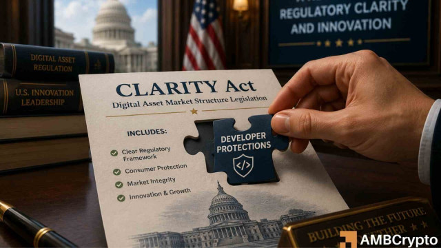 „CLARITY Act wird sich verbessern“ – Gesetzgeber übernehmen Entwicklerschutz in Krypto-Gesetz