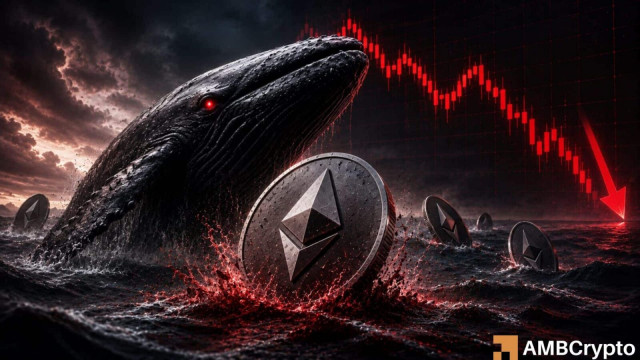 Ethereum whale dumps $72mln: Assessing if ETH support holds at $2k