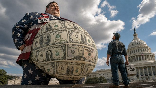 America's $31.27 trillion in debt now exceeds GDP – silently reinforces the case for Bitcoin