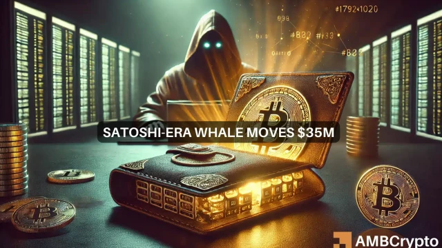 Old Bitcoin, new moves: All about Satoshi Nakamoto era whale's $35.8M transfer