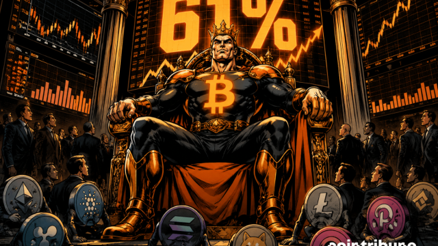 Bitcoin dominance exceeds 61%: Altseason drifts even further away