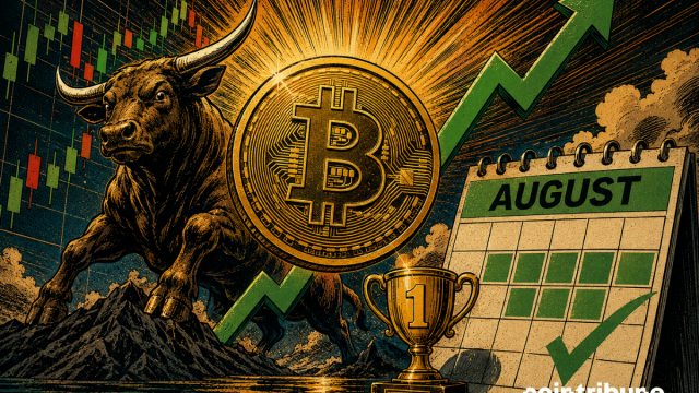 Bitcoin just posted its strongest August in nine years