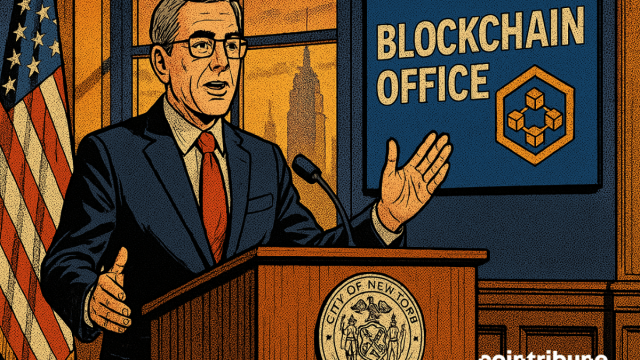 The Mayor of New York Creates a Blockchain Office Before Leaving Office
