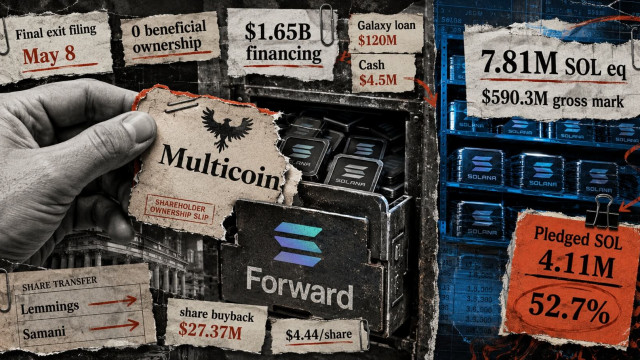 Multicoin exits the $1.65 billion Solana treasury company it helped launch eight months ago