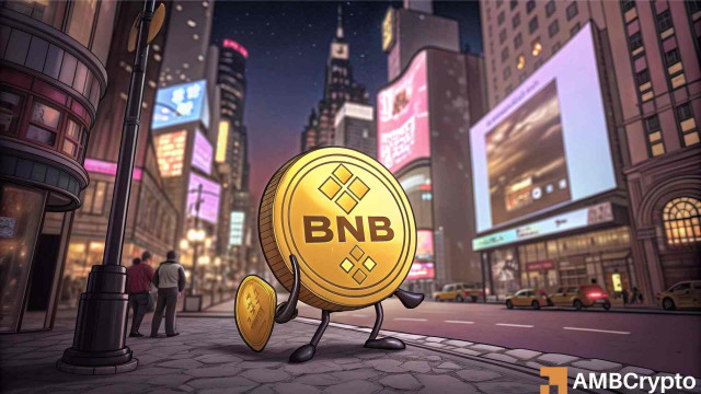 Binance Coin – Will THIS bearish signal push BNB toward $900?