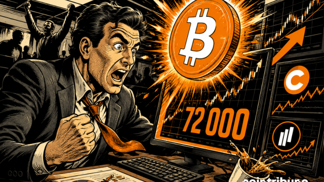 Bitcoin Flirts With $72,000