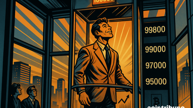 Bitcoin Stays Under $100K as Market Sentiment Turns Upbeat