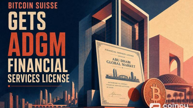 Bitcoin Suisse Gets ADGM Financial Services License