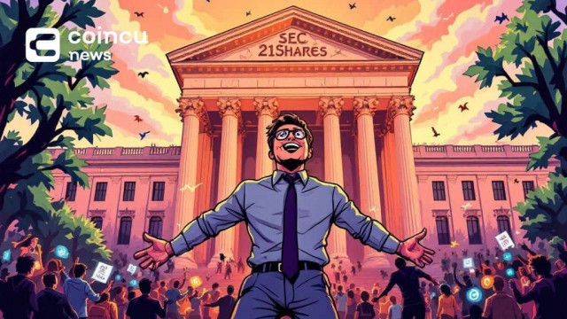 21Shares Files for XRP ETF with SEC, Targets U.S. Market