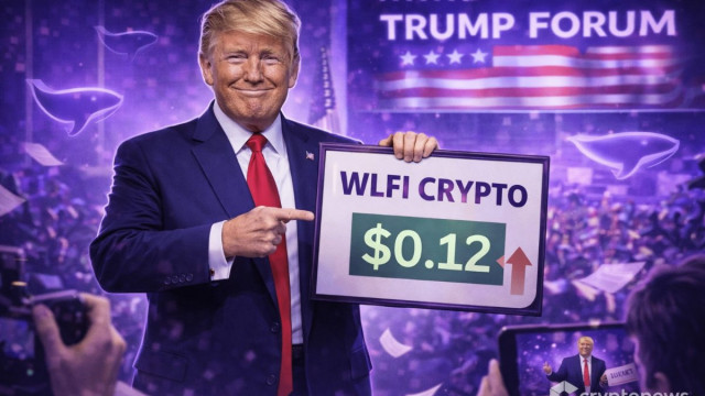 WLFI Crypto Surges Toward $0.12 as Whale Buys $2.75M Before Trump-Linked Forum