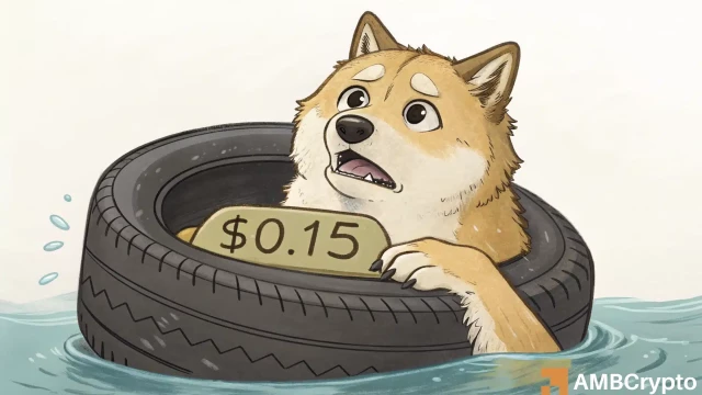 Dogecoin: 2 bullish indicators suggest DOGE's $0.15 floor may hold