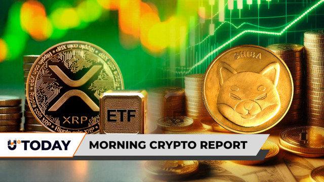 Morning Crypto Report: XRP to Break First ETF $1 Billion This Week, Shiba Inu (SHIB) Teases 29% Price Upside, Bitcoin to $125,000 Is Main Scenario Now: Bollinger Bands
