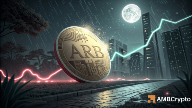 Arbitrum falls 10% amid weak on-chain activity – Can ARB hold $0.48?