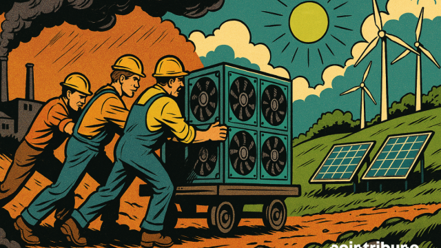 Bitcoin Miners Turn Green To Survive Economic Squeeze