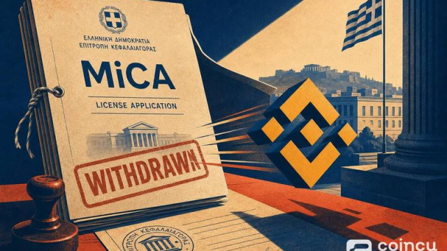 Binance Withdraws Greek MiCA License Application, What It Means