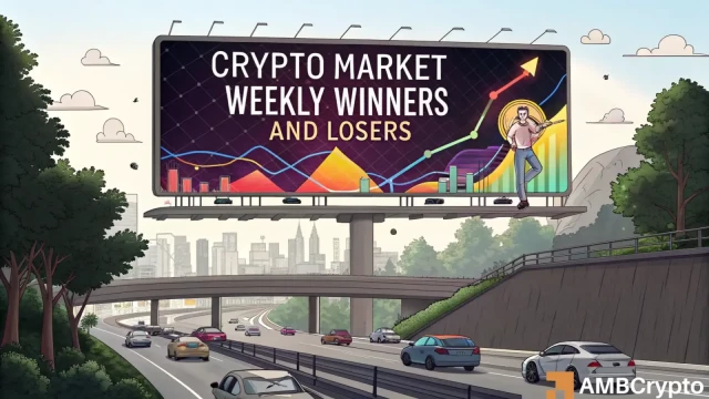 Crypto market's weekly winners and losers – TAO, CC, DOT, WLD