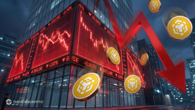 Binance Coin Slides Below $600 as Market Bloodbath Triggers Liquidations