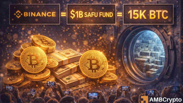 Binance shifts $1B SAFU fund into Bitcoin – Is BTC's bottom forming?