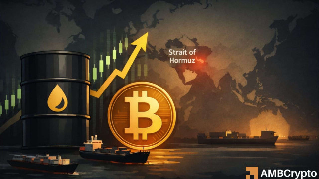 Crypto markets face energy-driven stress – Can Bitcoin withstand it?