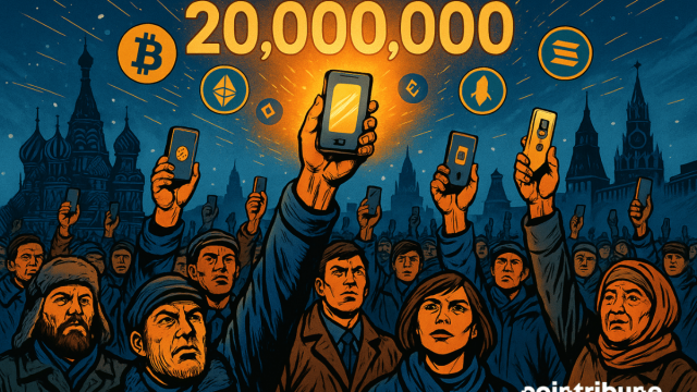 Central Bank Data Confirms Massive Crypto Usage In Russia