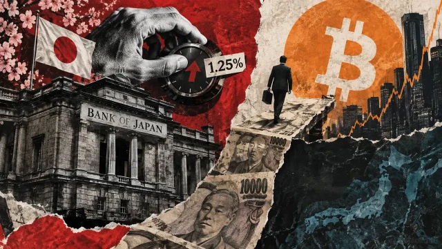 Bitcoin rallies after BOJ's 1.25% hike, but the real yen-carry test starts next week