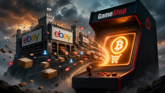 Se a GameStop comprar o eBay, os pagamentos em Bitcoin poderão repentinamente ter um caso de teste no mercado de 135 milhões de compradores