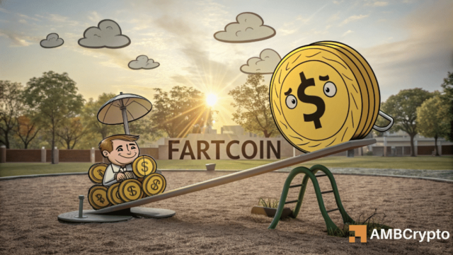 Memecoin meltdown! FARTCOIN falls 40% after Fed news: What now?