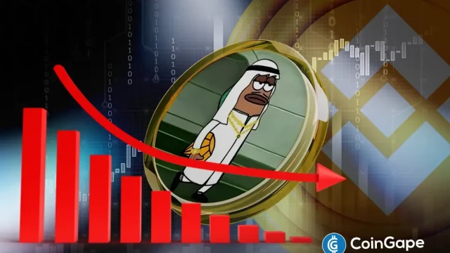 Binance Listing Effect Causes Mubarak Coin Price to Crash 40%
