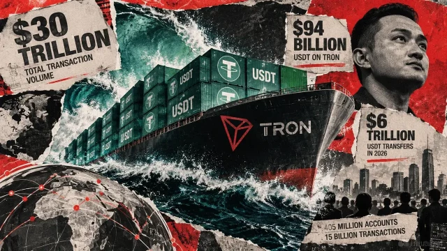 Why TRON's $30 trillion lifetime volume could become a trap