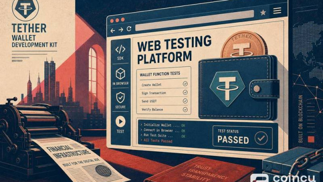 Tether Wallet Development Kit Launches Web Testing Platform for In-Browser Wallet Function Testing
