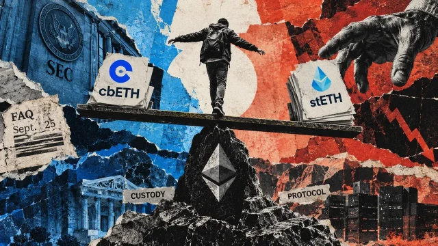 SEC staff's staking-token split spotlights the exit risks behind staked ETH tokens