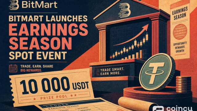 BitMart Launches Earnings Season Spot Event With 10,000 USDT