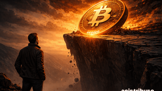 Bitcoin Falls Sharply As Derivatives Markets Turn Negative