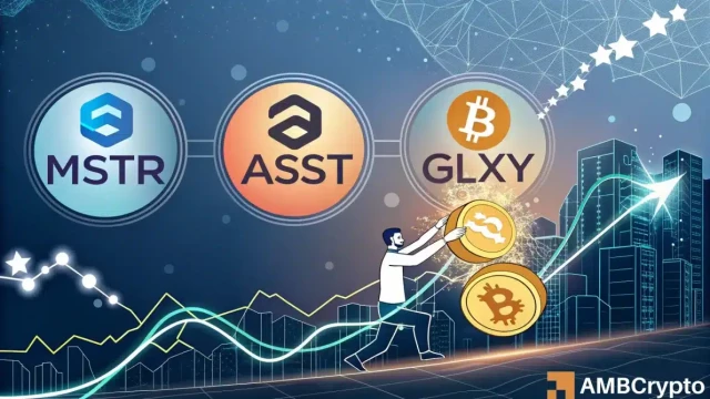 How $MSTR, $ASST, and $GLXY sparked a surge across Bitcoin treasury stocks