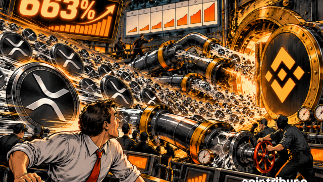 XRP Inflows Jump 663 % While Binance Reserves Barely Move