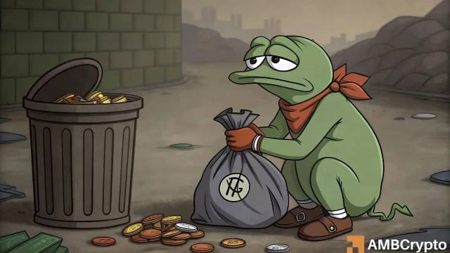 PEPE: Decoding impact of $3M whale dump on memecoin's price