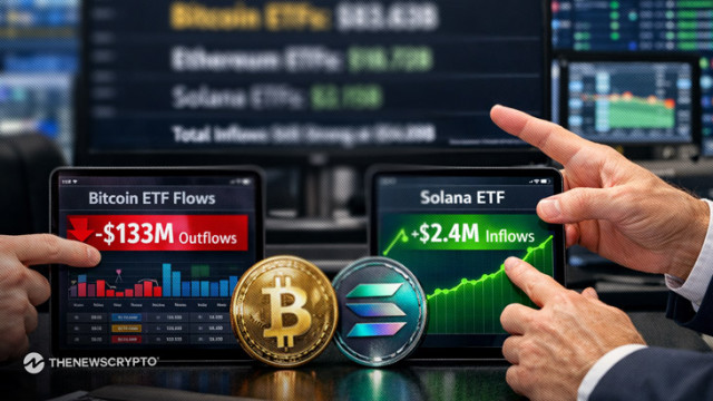 U.S. Spot Bitcoin and Ethereum ETFs Post Outflows, Solana ETFs See Inflows