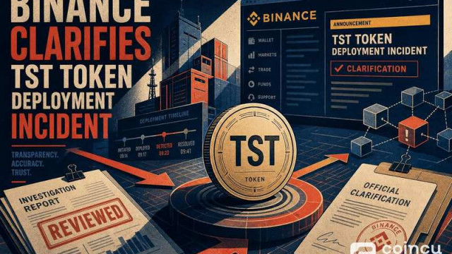 Binance Clarifies TST Token Deployment Incident