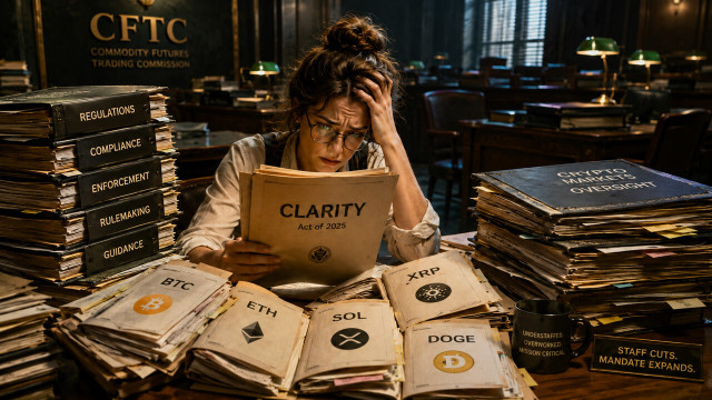 La loi CLARITY donnera à la crypto un nouveau régulateur avant que la CFTC n'ait le personnel pour la gérer