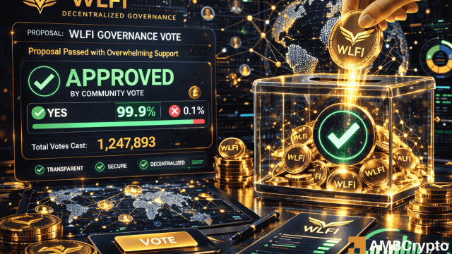 WLFI governance overhaul approved as community vote passes with 99% support