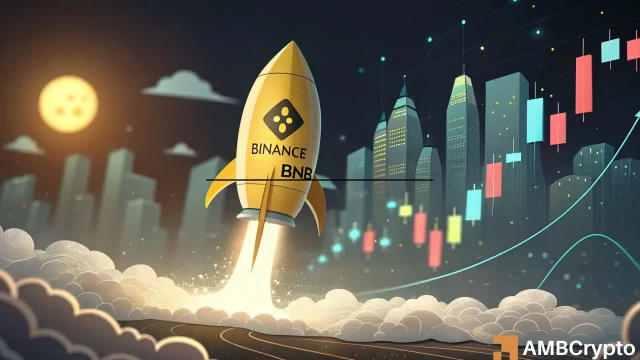 BNB Chain outpaces Ethereum, Bitcoin – Is $900 ATH in sight yet again?