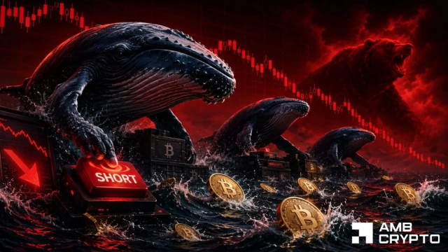 Bitcoin whales short $225.79M – THIS level could trigger BTC squeeze