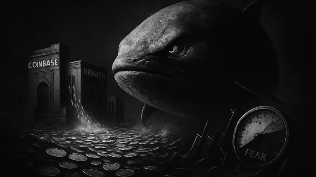 Bitcoin Whale Moves Hit $395M as Fear Sinks