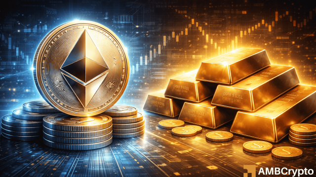 Whale rotates $22M from tokenized gold into Ethereum as ETH stabilizes near $2,100