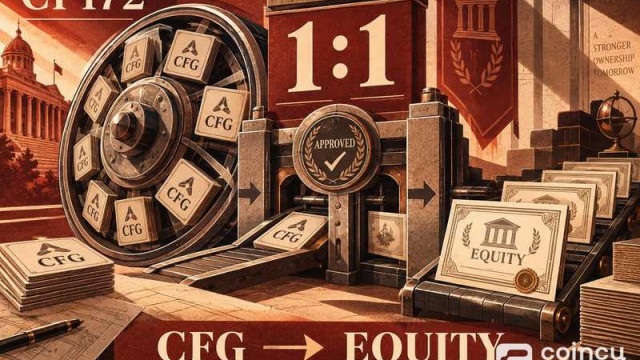 Centrifuge CP172 Passes, Plans 1:1 CFG-to-Equity Conversion