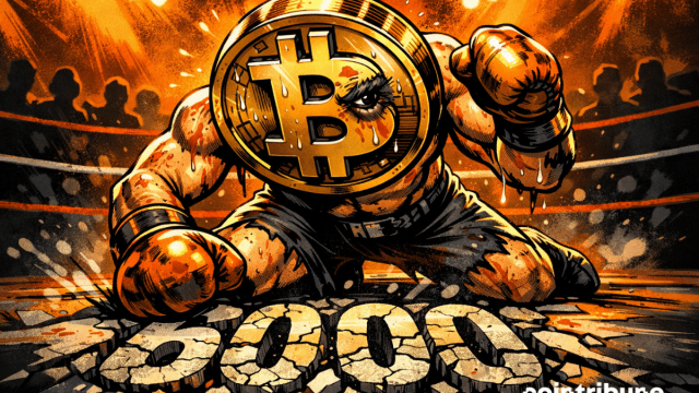 Bitcoin starts a fragile rebound after its brutal collapse