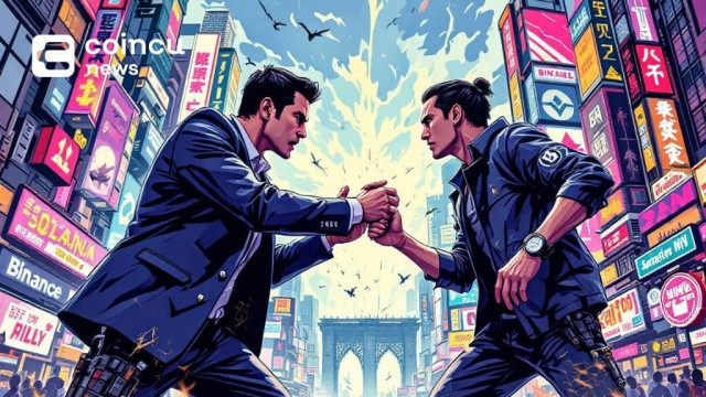 Binance's CZ Unfollows Solana's Toly Amid Market Criticism