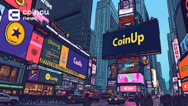 CoinUp Debuts on Nasdaq Screen in Times Square