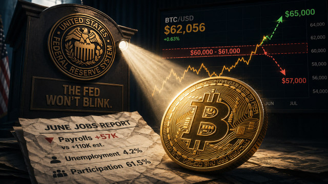 Bitcoin rally hinges on whether the Fed buys into the weak jobs report after bad miss